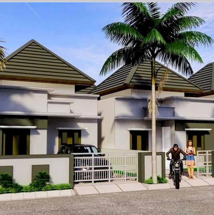 DESIGN RUMAH CUSTOM DI JALAN SEDAP MALAM RENON DENPASAR BALI