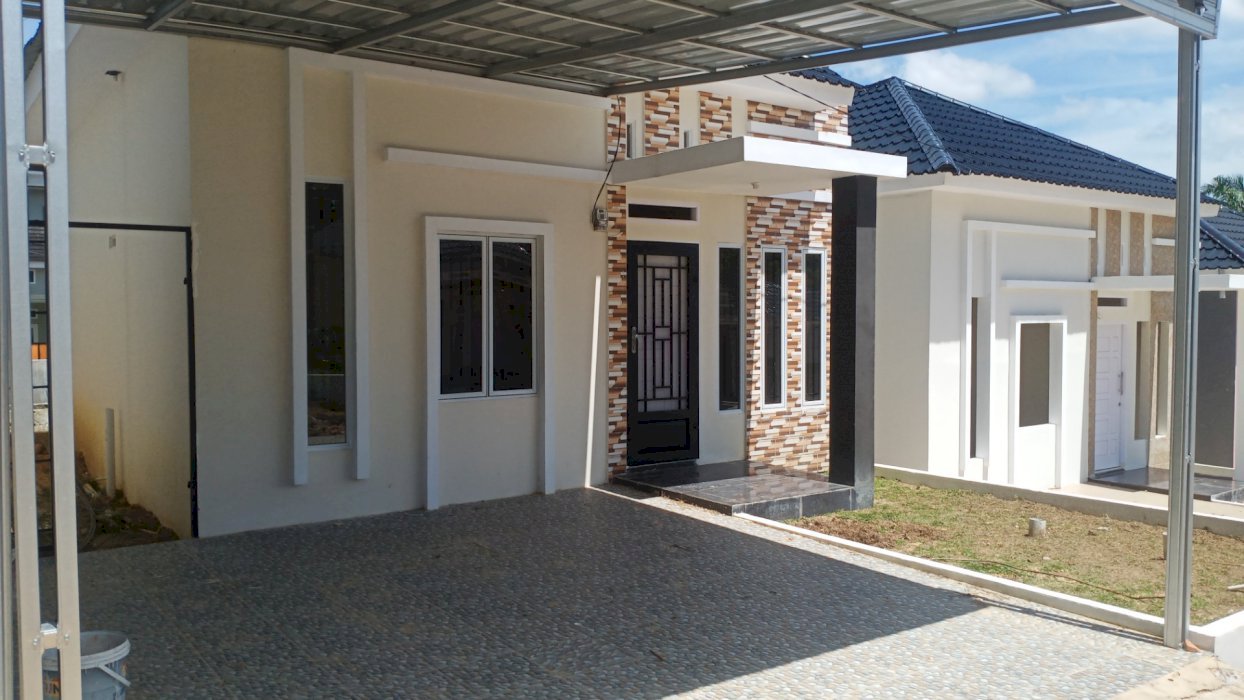 Dijual Rumah Baru Minimalis type 55/160 jl Umban sari Rumbai pku kota