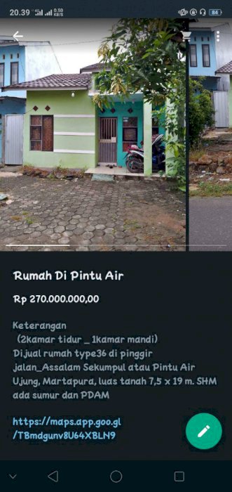 Rumah Pintu Air Sekumpul