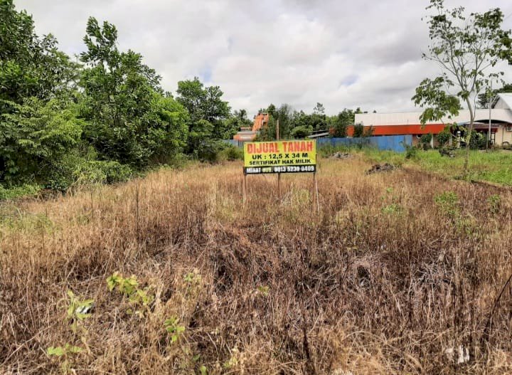Dijual Tanah ditepi Jalan Raya Trikora Banjarbaru