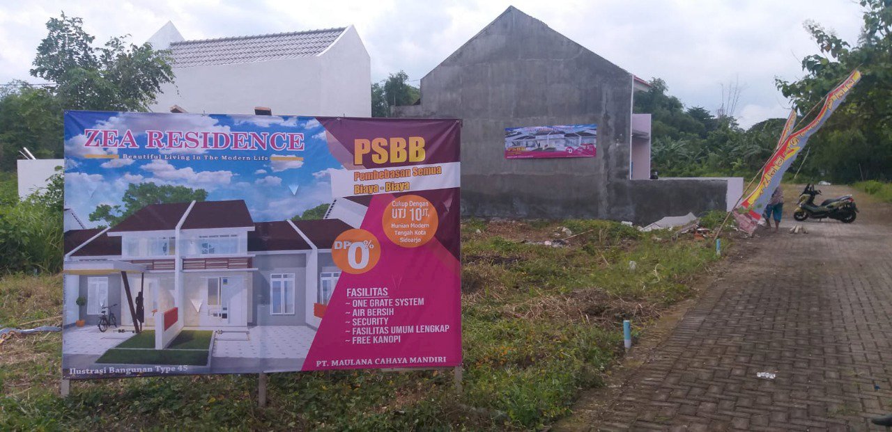 Dijual Rumah Lokasi Strategis Di Kota Sidoarjo 400 Jutaan bisa KPR