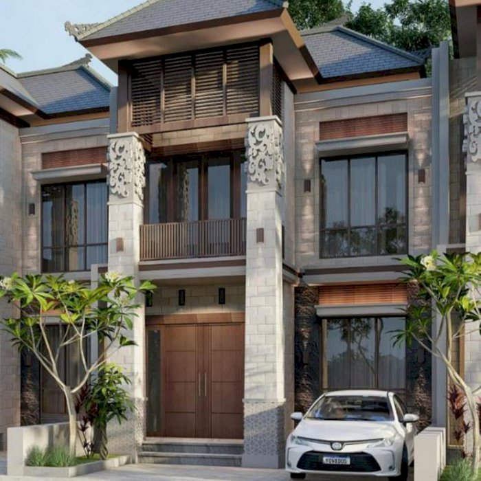 Villa nuansa Bali di kota malang