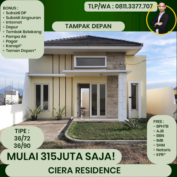 Rumah Murah Krian DP 0,Bonus OK,Subsidi Angsuran,Bebas Biaya,KPR Mudah