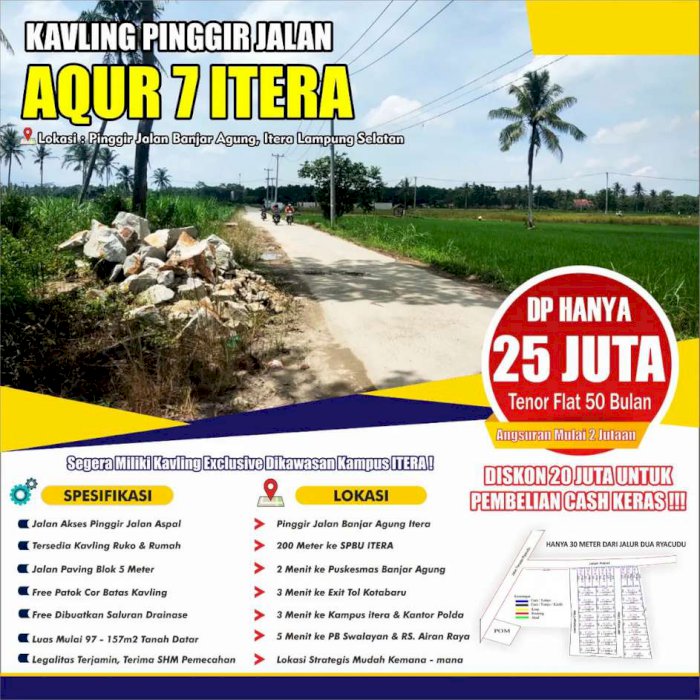 Kavling Aqur 7 ITERA