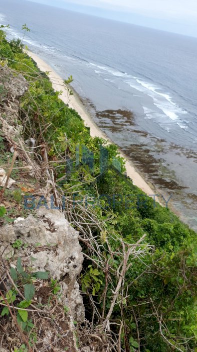 DIJUAL TANAH LOS TEBING PANTAI NYANG NYANG