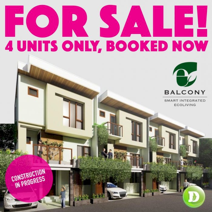 DI JUAL RUMAH E BALCONY 2,5 LANTAI KEBON JERUK JAKARTA BARAT