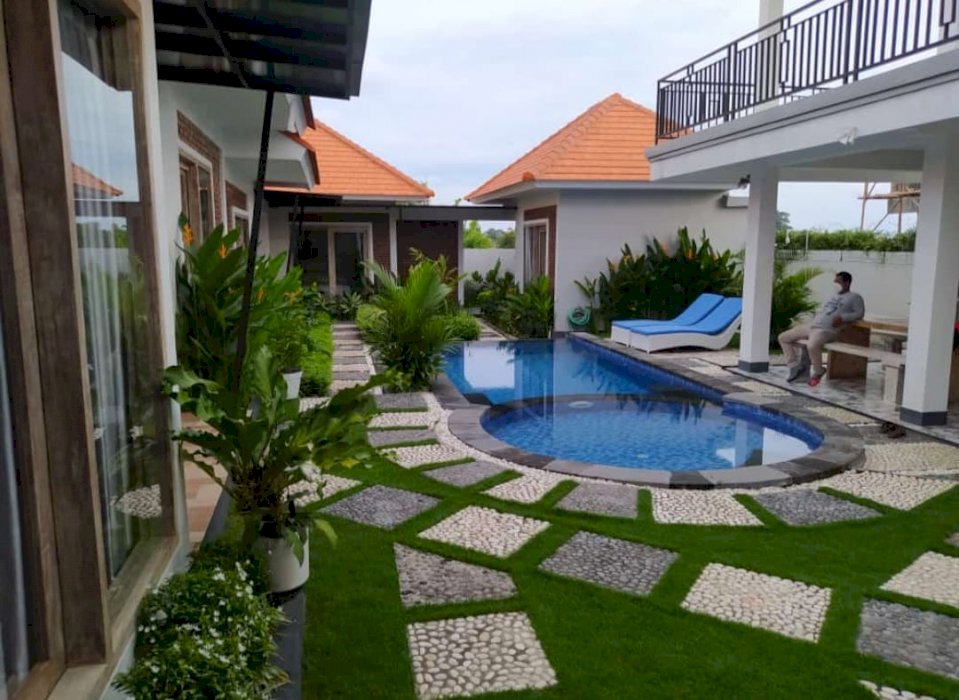 Dijual villa view sawah buduk Munggu Bali