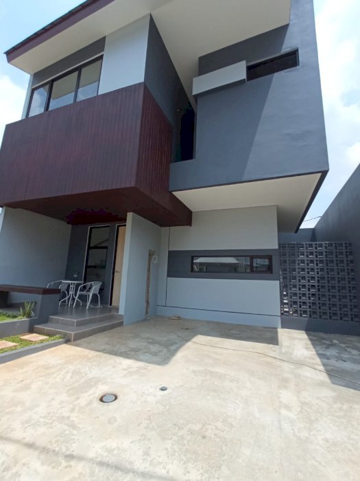 Dijual Rumah Baru Tanpa DP di Deket Stasiun Rawabuntu dan Puspitek