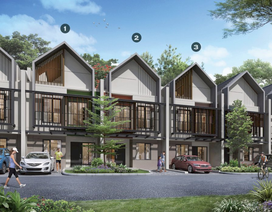 Rumah Minimalis Leonora di Summarecon