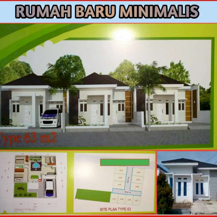 Rumah MINIMALIS Jln . Todak - Nangka ( Tuanku Tambusai ) Pku