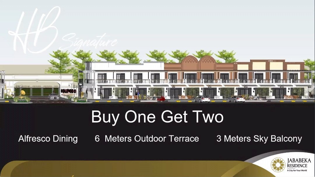 Ruko SHM, Buy 1 get 2, Hollywood Boulevard Signature Jababeka Cikarang