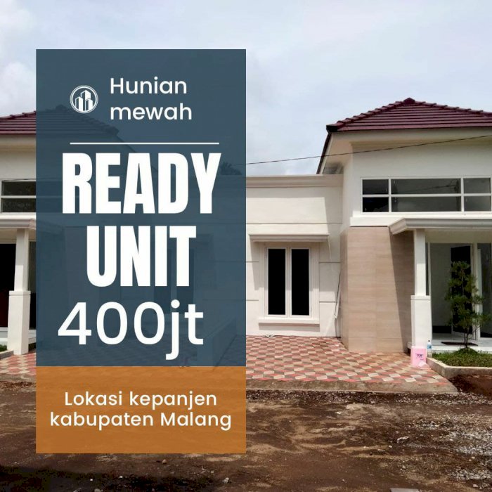 [Ready Stock] Rumah Cantik Desain Premium Kekinian di Jalibar Kepanjen