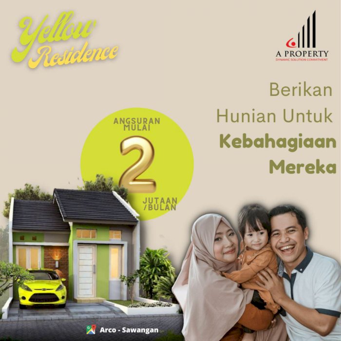 YELLOW RESIDENCE UI TAJUR HALANG BOGOR JAWA BARAT