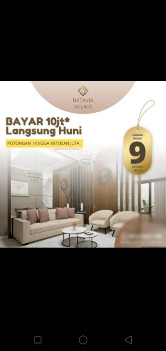 DI JUAL PERUMAHAN BATAVIA VILLAGE DI JAGARAKSA JAKARTA SELATAN