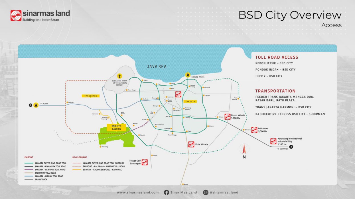 Kavling West Village di BSD