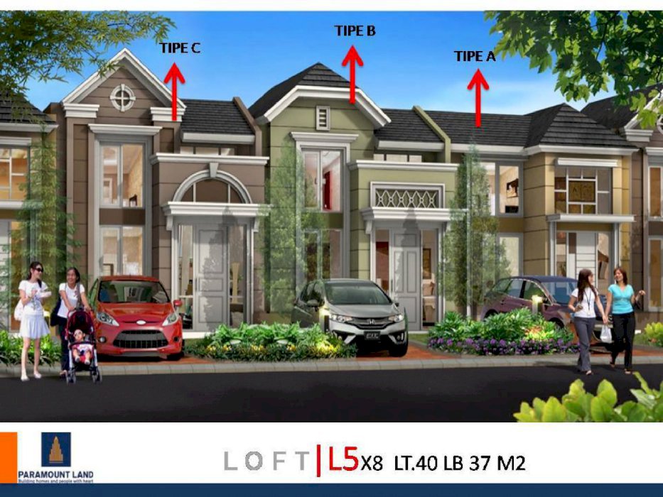 Rumah Minimalis Amarillo di Gading Serpong