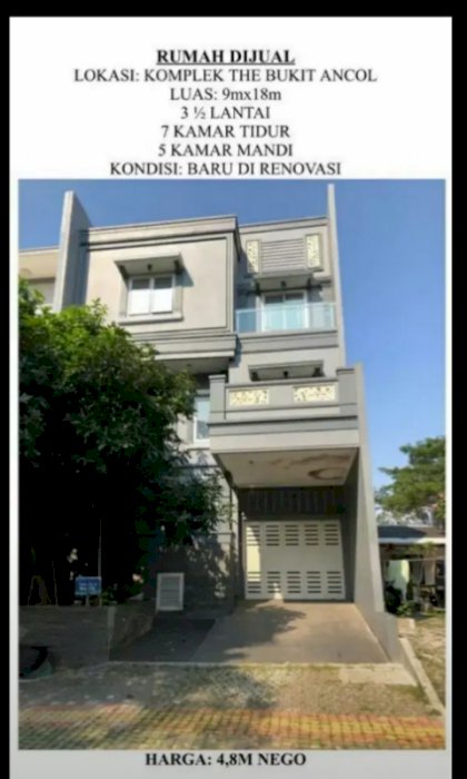 Rumah Dijual di Ancol