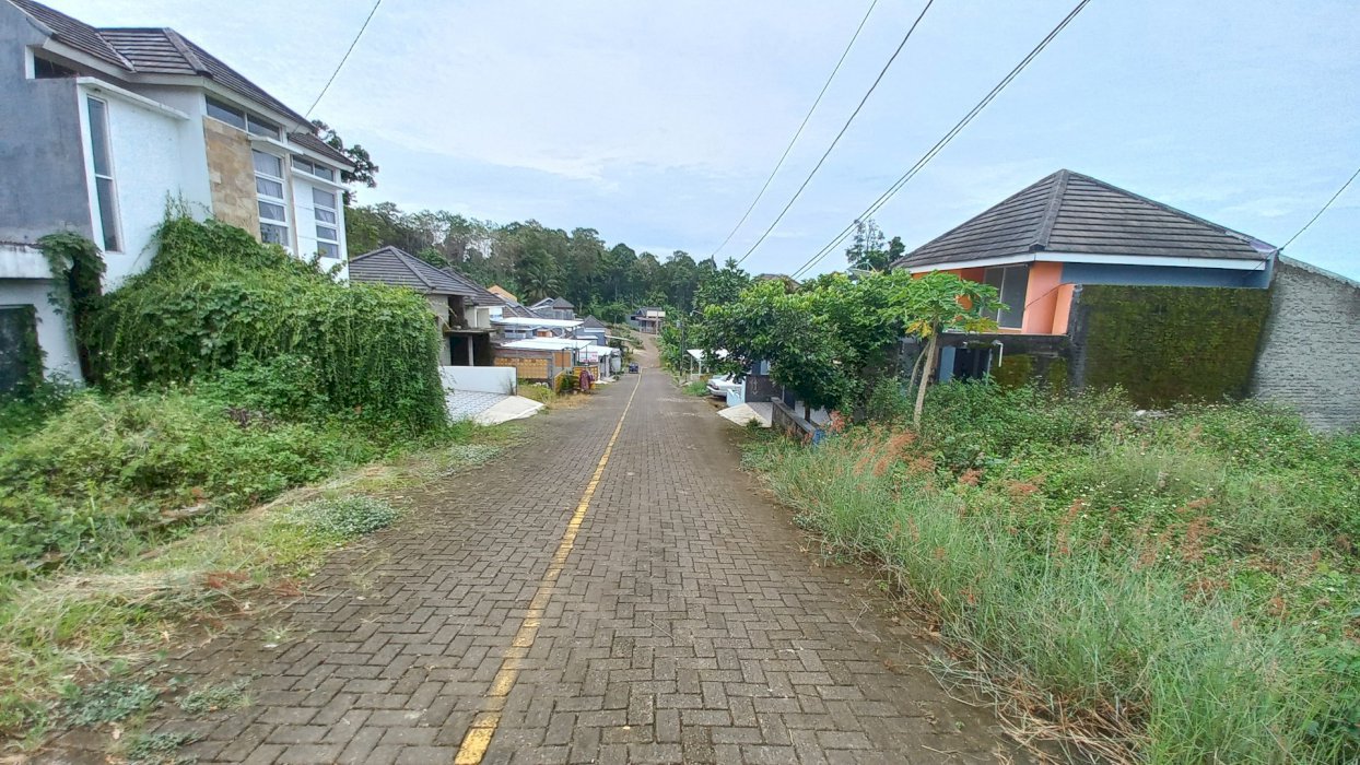 Tanah kavling murah strategis di dalam perumahan pinggir jalan raya