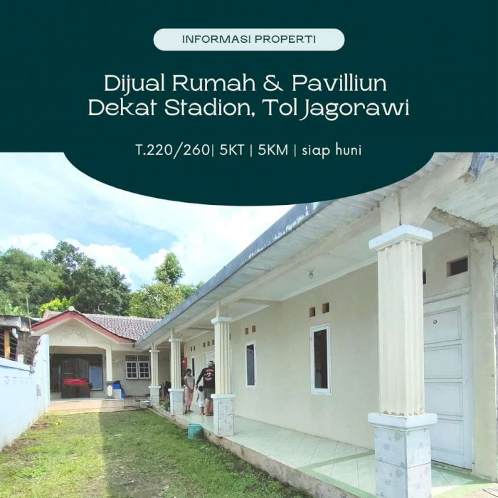 Info terkini Harga rumah nego strategis dekat stadion Pakansari Bogor