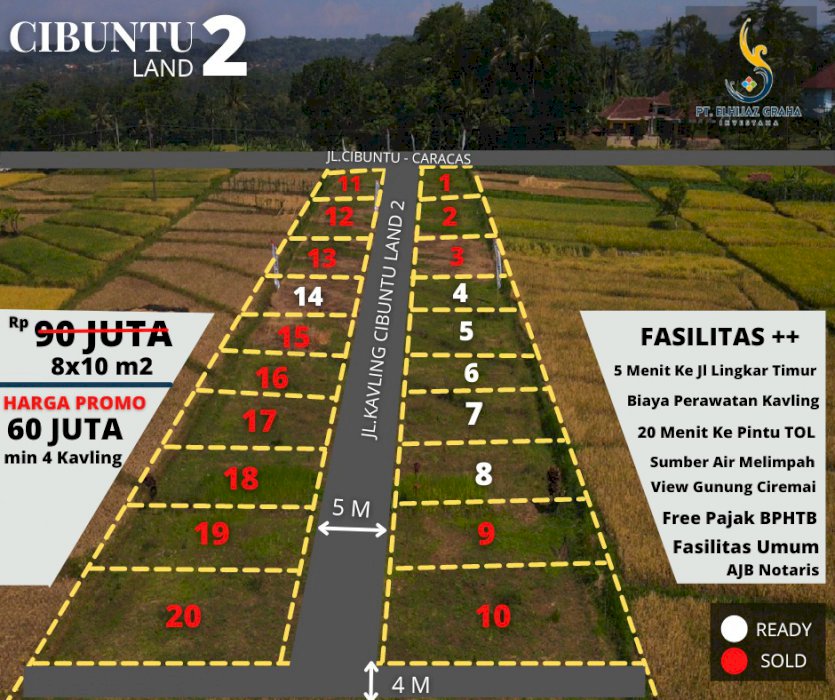 Kavling Termurah View Gunung Ciremai