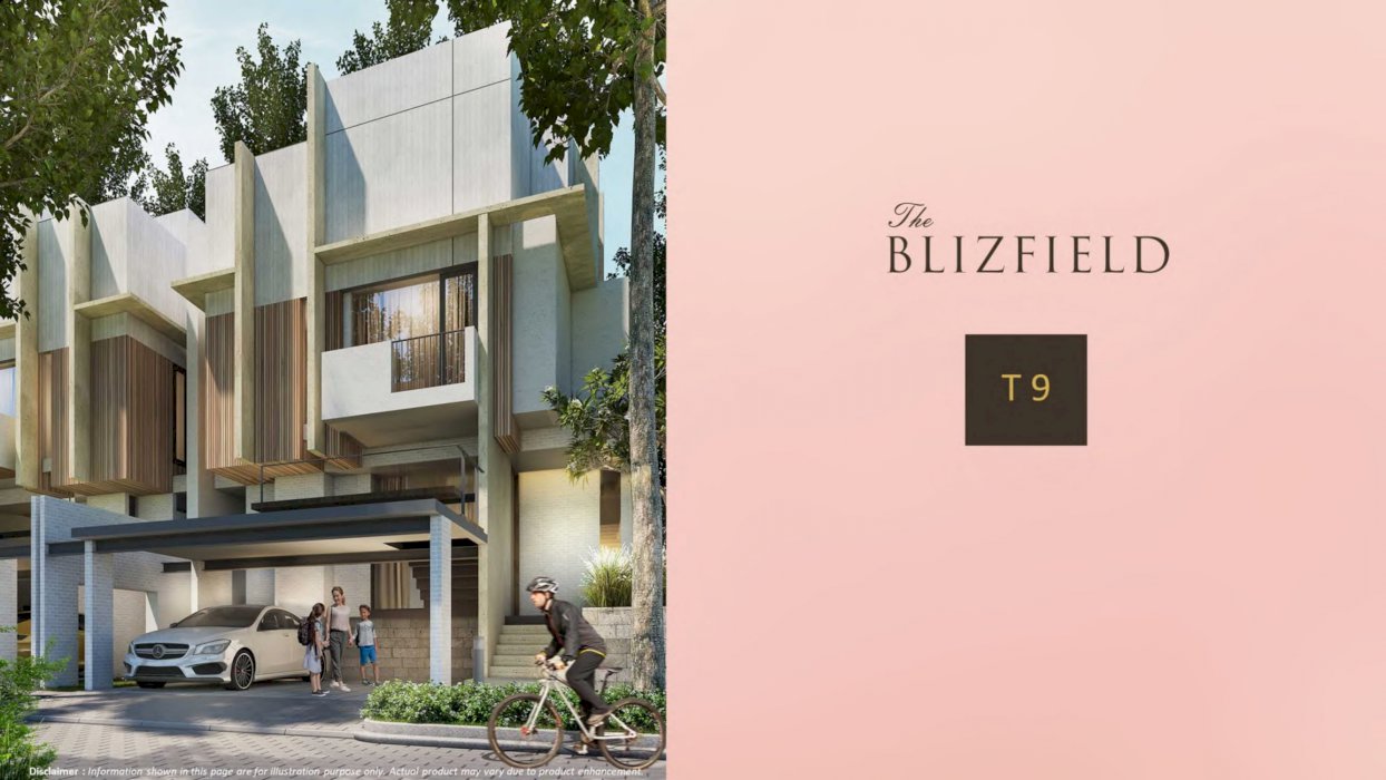 Perumahan Berkelas Mewah The Blizfield BSD City