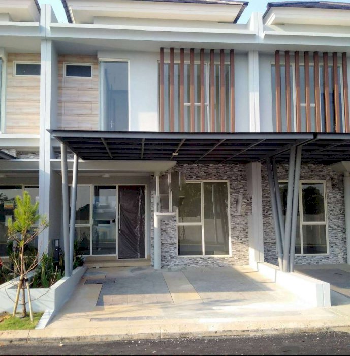 Rumah siap huni 2 lantai luas 6x15 90m Type 3KT Cluster Mississippi JGC Jakarta Garden City Cakung