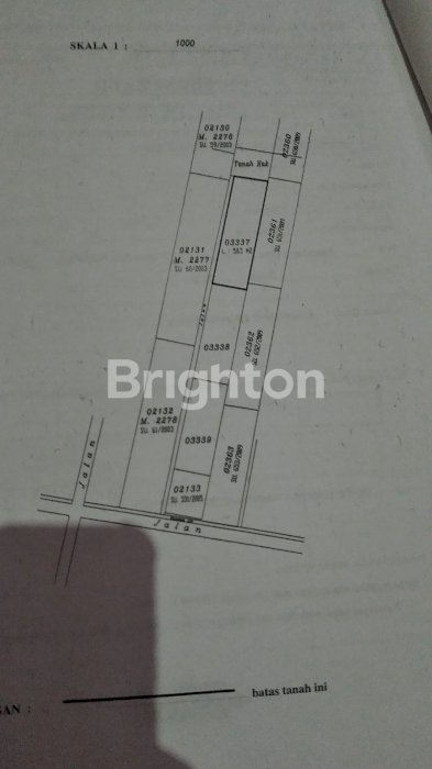 Tanah tengah kota kediri