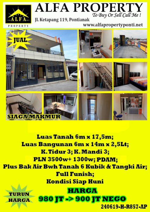 Rumah Siaga Makmur Pontianak Kalimantan Barat