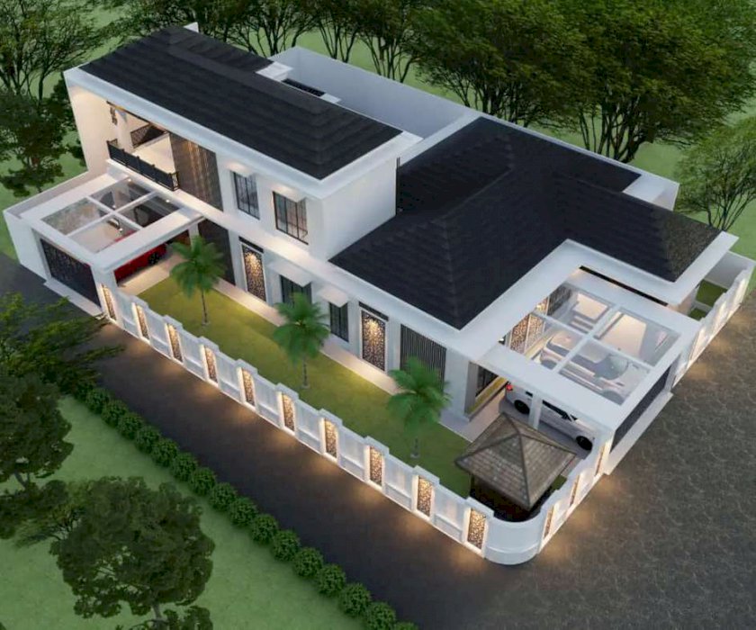 RUMAH Mewah Di KOMPLEK PEMDA - Soekarno hatta ( Pku )