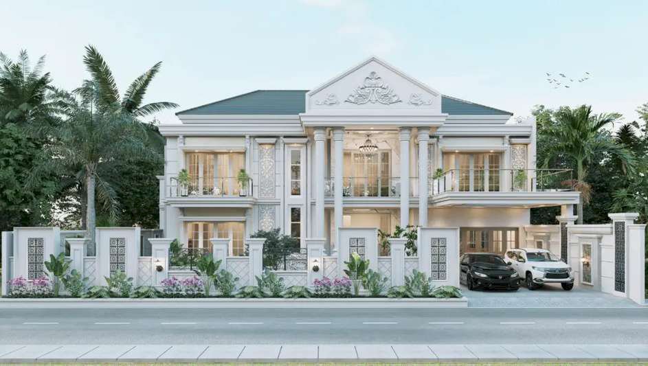 RUMAH 2 LANTAI MEWAH DI Komplek PEMDA - Pekanbaru