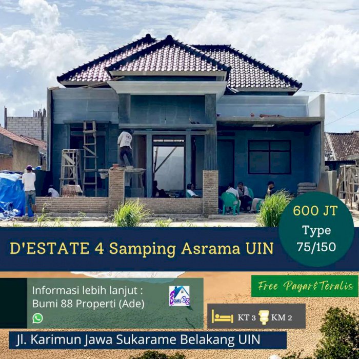 Hunian Mewah Murah Asri D'Estate