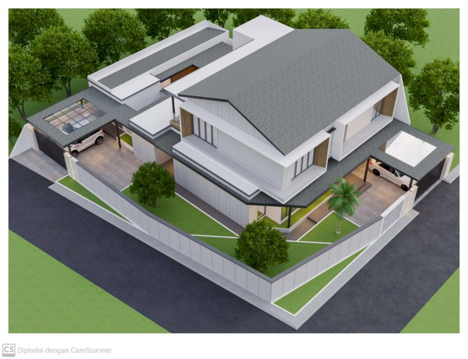 KOMPLEK PEMDA TIPE 400/400 DI JALAN CEMARA KIPAS 3