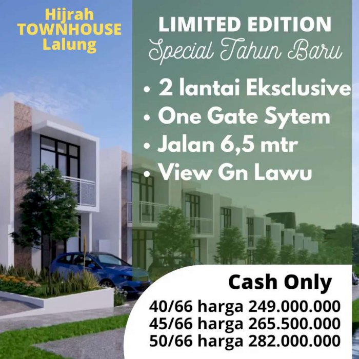 Cluster Premium Murah Karanganyar