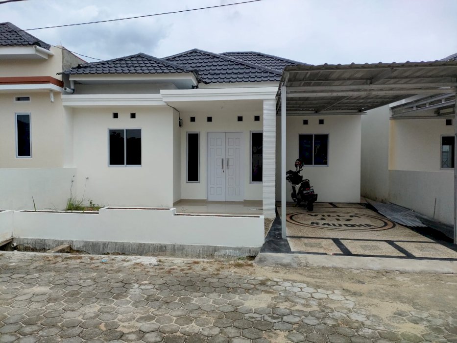 di jual rumah cluster di jl deliam kota pekanbaru