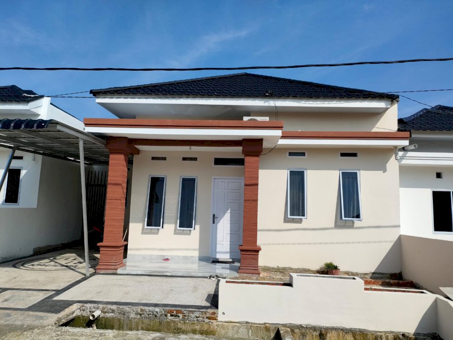 di jualn rumah cluster di jl delima belakang jumbo mart pekanbaru jl delima,
