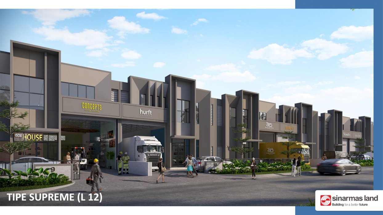 Pergudangan Taman Tekno X Lokasi Terbaik di BSD City