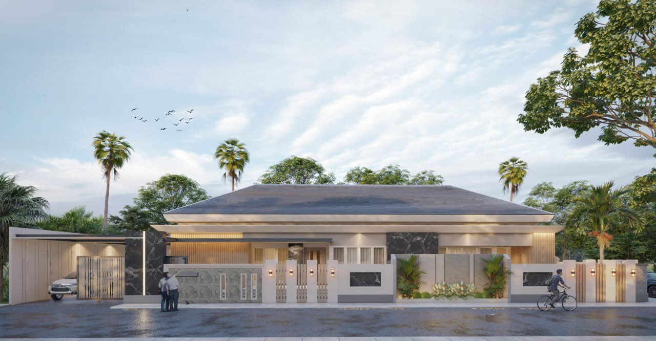 KOMPLEK PEMDA TIPE 400 DI JALAN CEMARA KIPAS