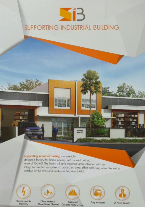 Bangunan Kantor dan Gudang di Jababeka Industrial Estate