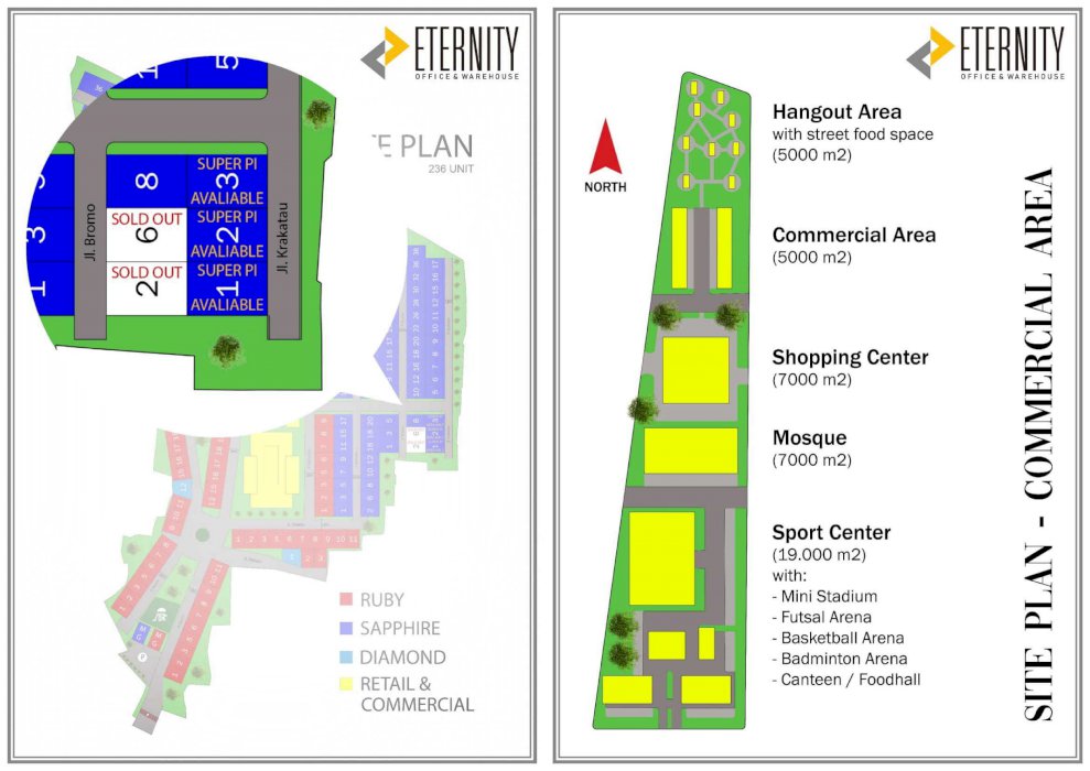 Gudang Keren Eternity Bisa SHM di Cilegon - Serang
