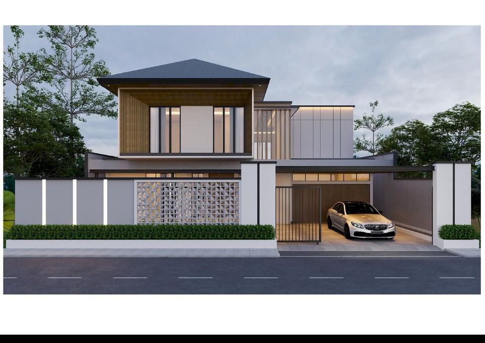 DIJUAL RUMAH PREMIUM DENGAN PRIVAT POOL DIKOMPLEK PEMDA CEMARA GADING