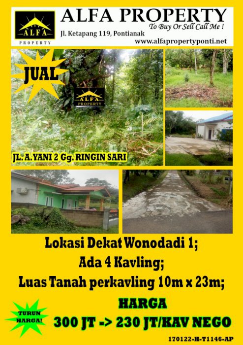 Tanah Ringin Sari, Pontianak, Kalimantan Barat