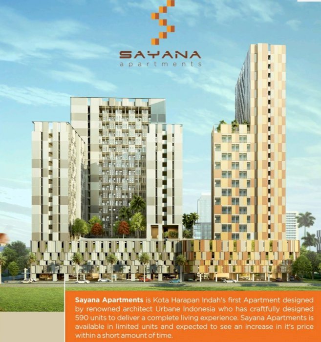 Dijual Apartemen Sayana Bekasi High Quality Japanese Apartment Style