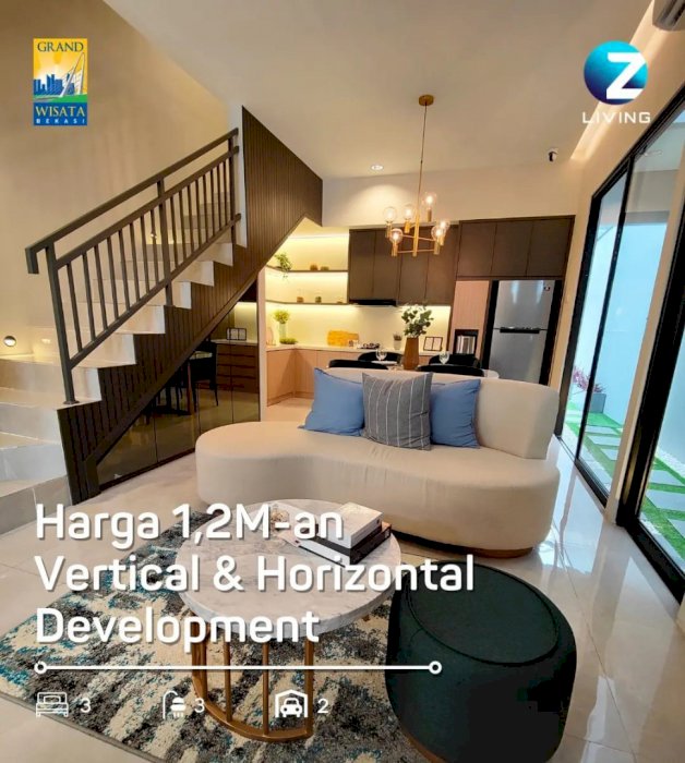 Rumah Modern Z living ,Grand Wisata Bekasi