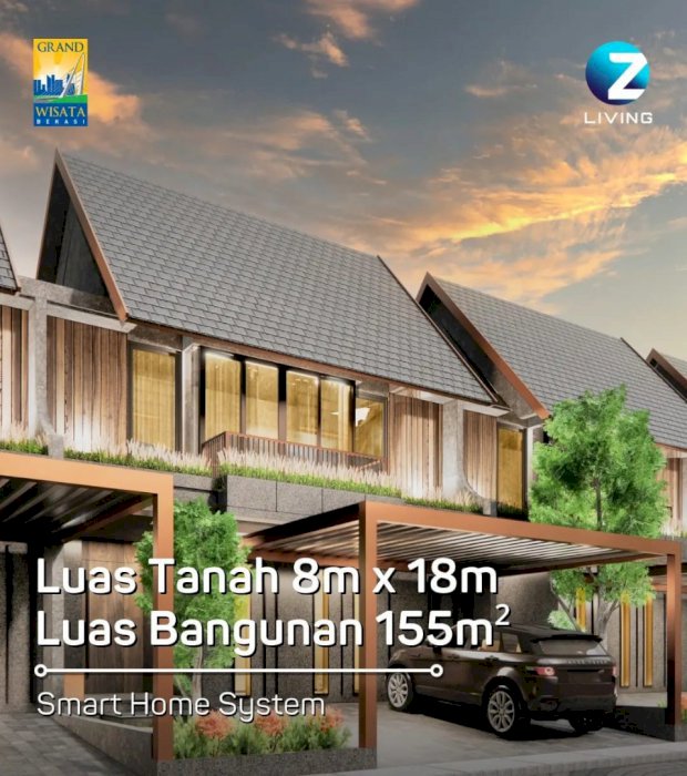 Dijual Rumah Luxury,Mewah DP Hanya 0%,di Z living ,Grand Wisata Bekasi