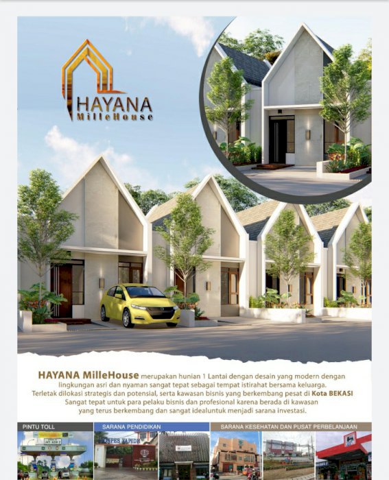Cluster Hayana Mille house Jatiasih