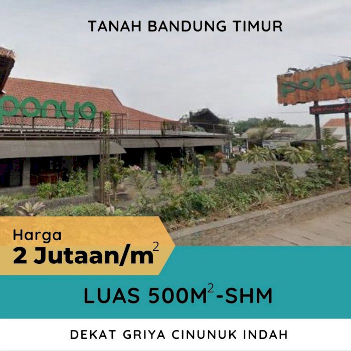 Tanah unik Bandung Timur Cinunuk SHM