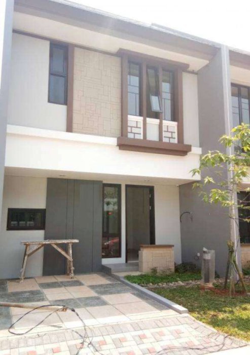 Rumah 2lt siap huni luas 6x10 60m2 type 2KT Cluster Amarine The Mozia BSD City Tangerang