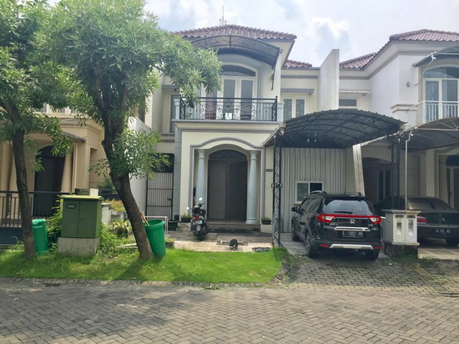 1184. Dijual rumah murah di Wisata Bukit Mas Luxemburg Surabaya Barat