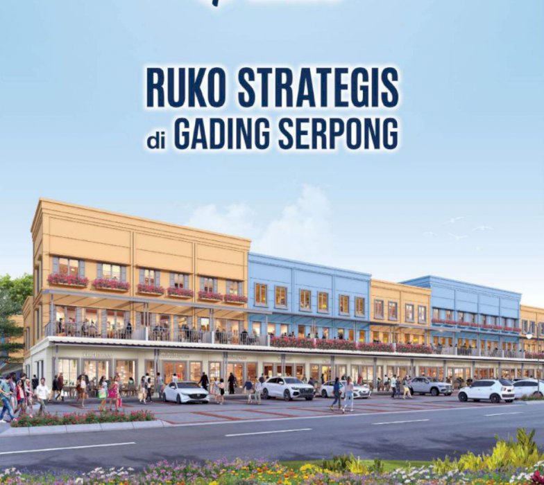 Ruko Keren di Lokasi Strategis Maggiore Grande di Gading Serpong