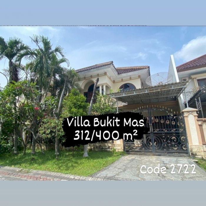 Siap huni .. rumah di Villa Bukit Mas